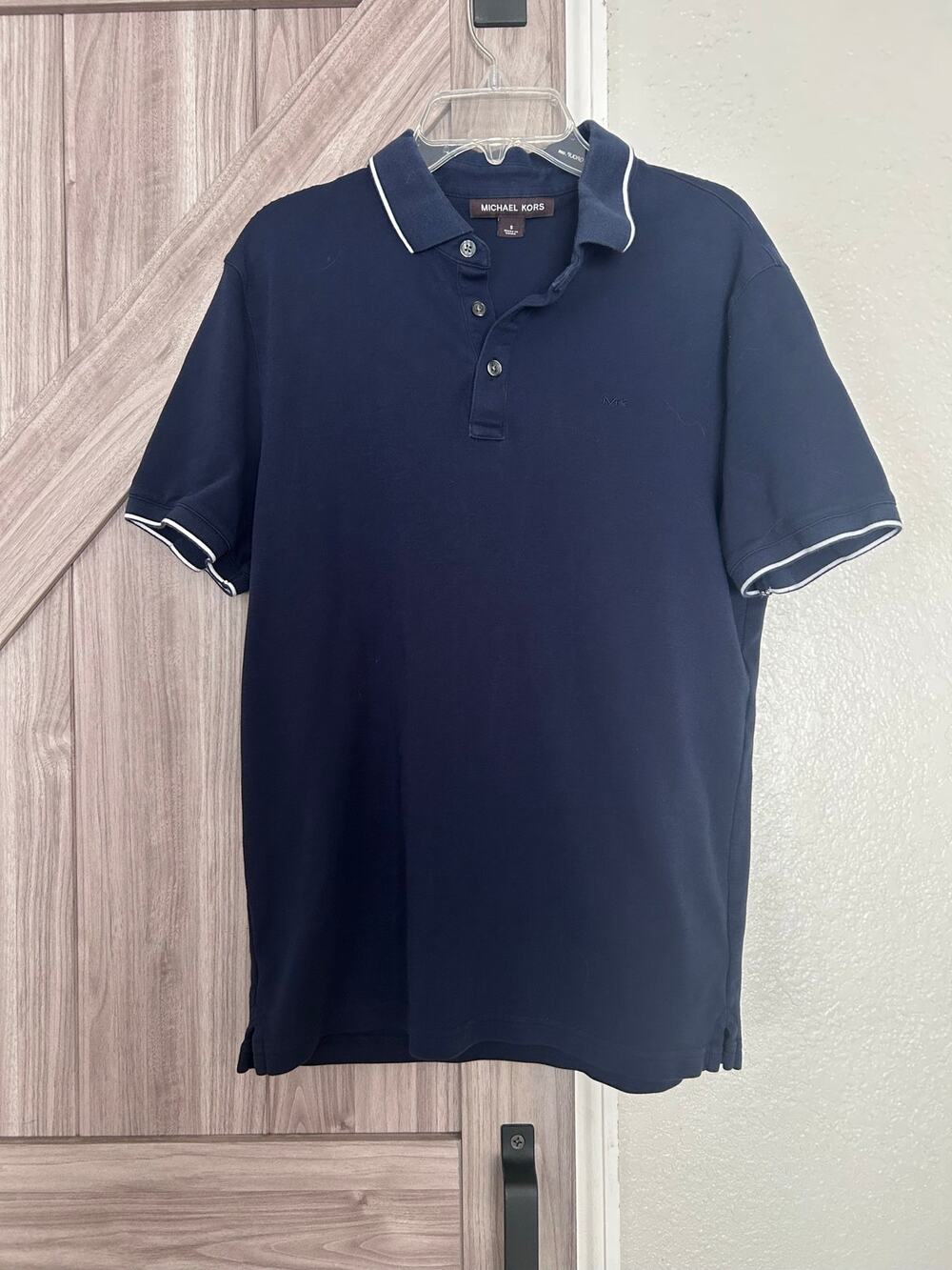 Michael Kors small mens short sleeve polo